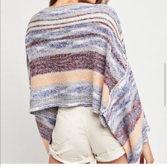 🔥Free People Saturn Sweater Poncho NWT Last One - Picture 3 of 10